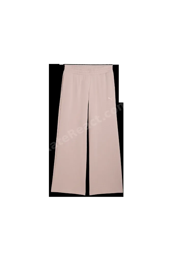 Kadın Pembe Ess Wide Leg Pant Eşofman Altı 691703-89