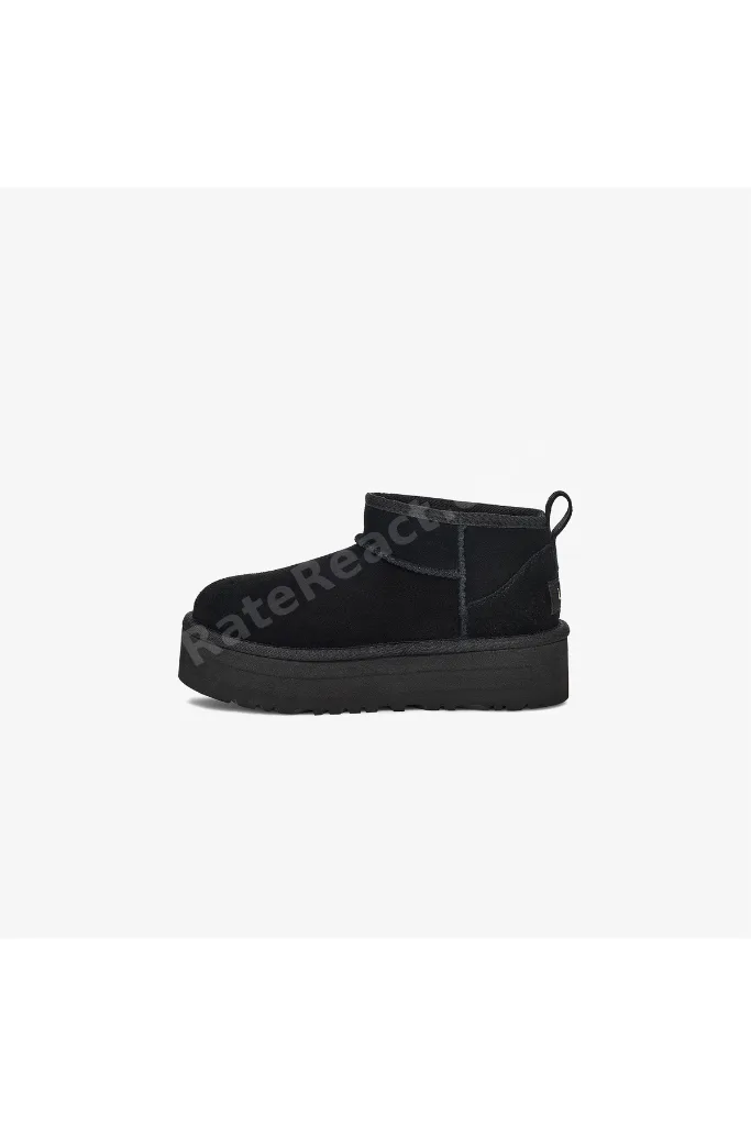 Classic Ultra Mini Platform Çocuk Siyah Bot