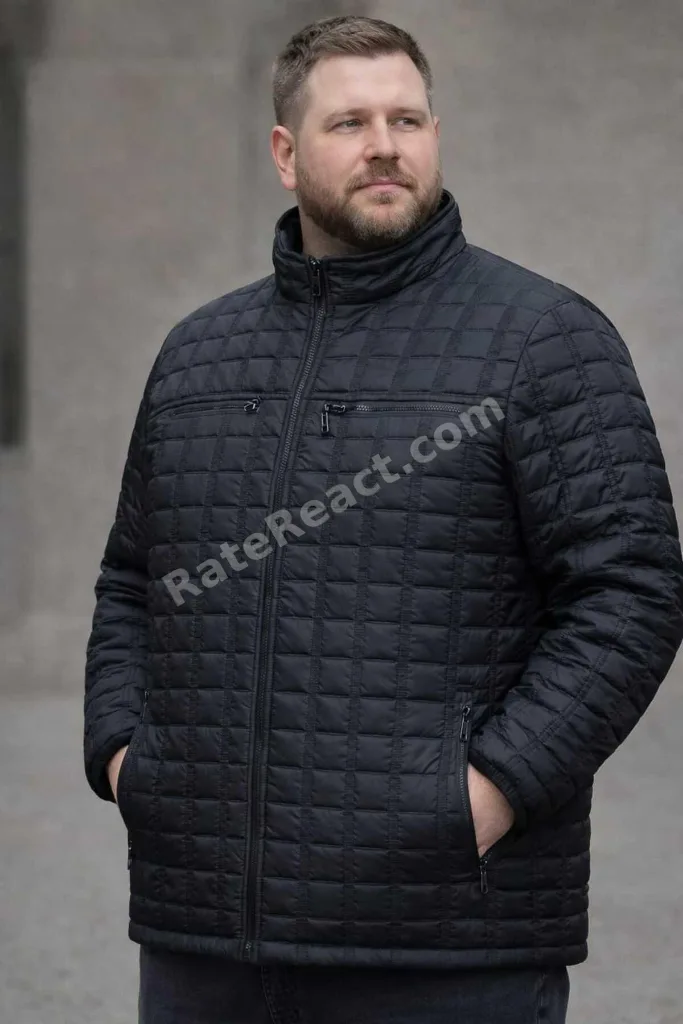 BÜYÜK BEDEN ERKEK KAPİTONE MONT,KABAN 4,5,6,7,8XL.