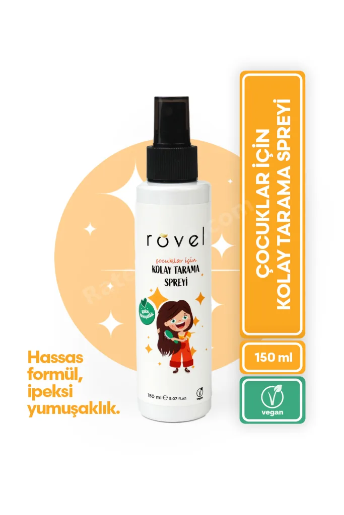Kolay Saç Tarama Spreyi - Çocuklar İçin Özel Formül 150ml