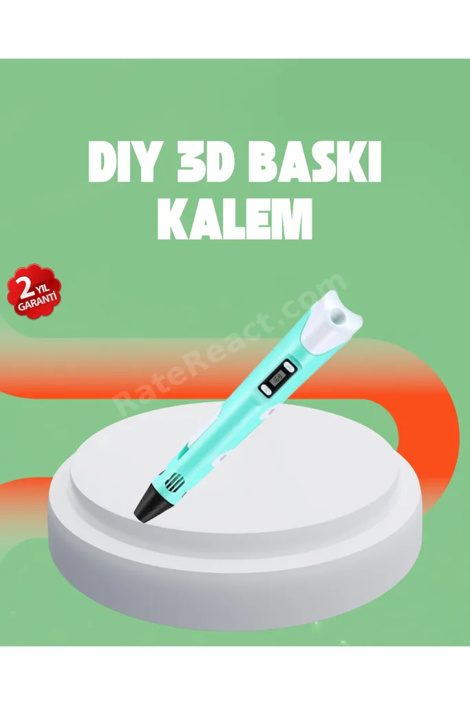 ACONCEPT Üç Boyutlu 3D Yazıcı Kalem ABS ve (34037) PLA Uyumlu