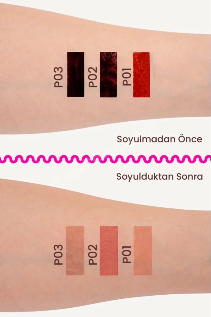 Soyulabilir Dudak Kalemi - Peel-Off Lip Tattoo, PO2, BORDO