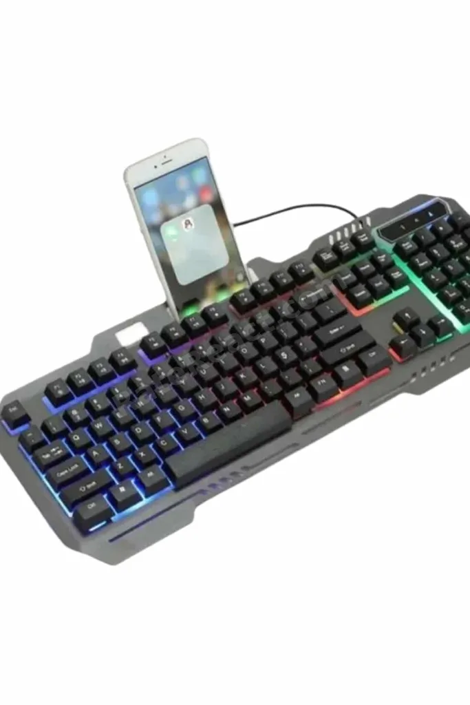 Işıklı Oyuncu Q Klavye Mouse Seti Siyah Gaming Oyuncu Klavye Yeni Nesil
