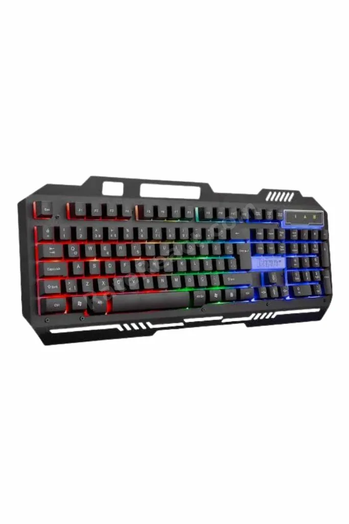 Işıklı Oyuncu Q Klavye Mouse Seti Siyah Gaming Oyuncu Klavye Yeni Nesil