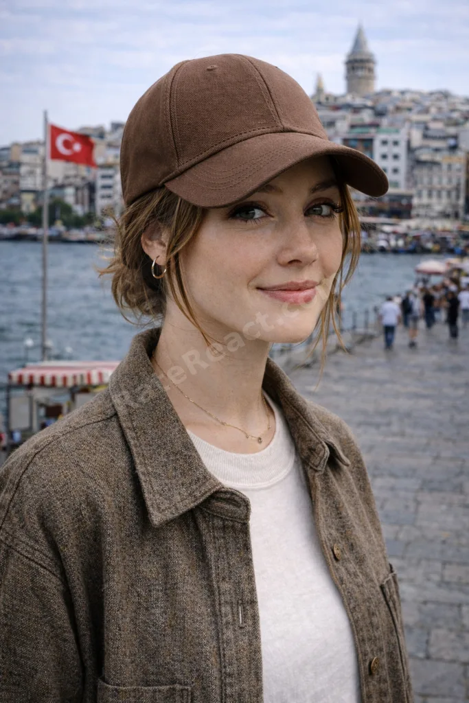 Kahverengi Düz Baseball Şapka Arkası Cırtlı Ayarlanabilir Unisex Kep – Günlük Spor Basic Model Şapka