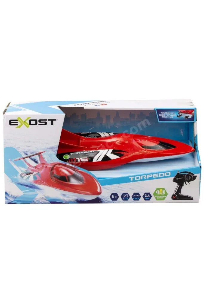 Mullurg Urg01 Sil 20222 Silverlit Exost Torpedo Kumandalı Sürat Teknesi -Necotoys (Muul)