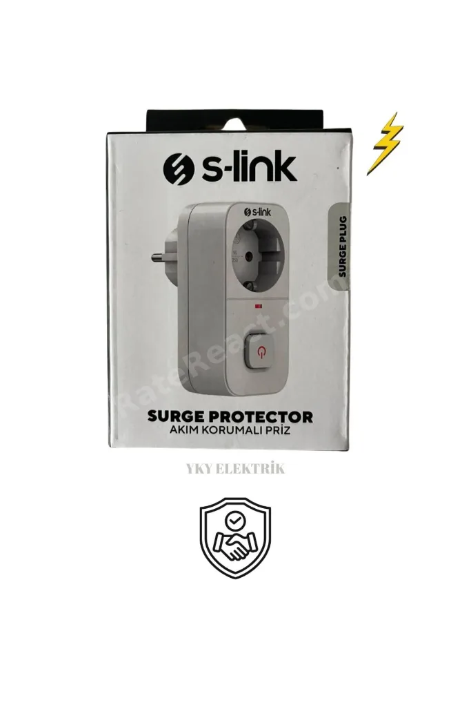 YÜKSEK AKIM KORUMALI 3680W 250V/16 A 750 JOULE ŞOK ÇOCUK KORUMALI PİRİZ