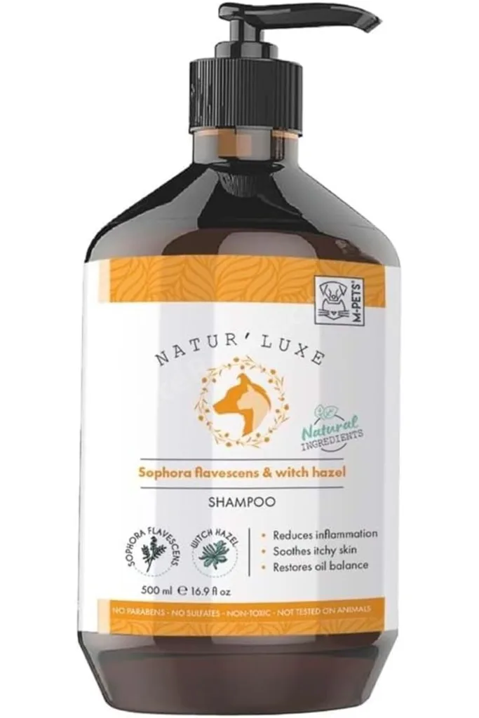 TTKTEKNOLOJİ M-Pets Naturluxe Köpek Şampuanı Saphora Flavescens ve Witch Hazel 500 ml TTKTEKNOLOJİ 2