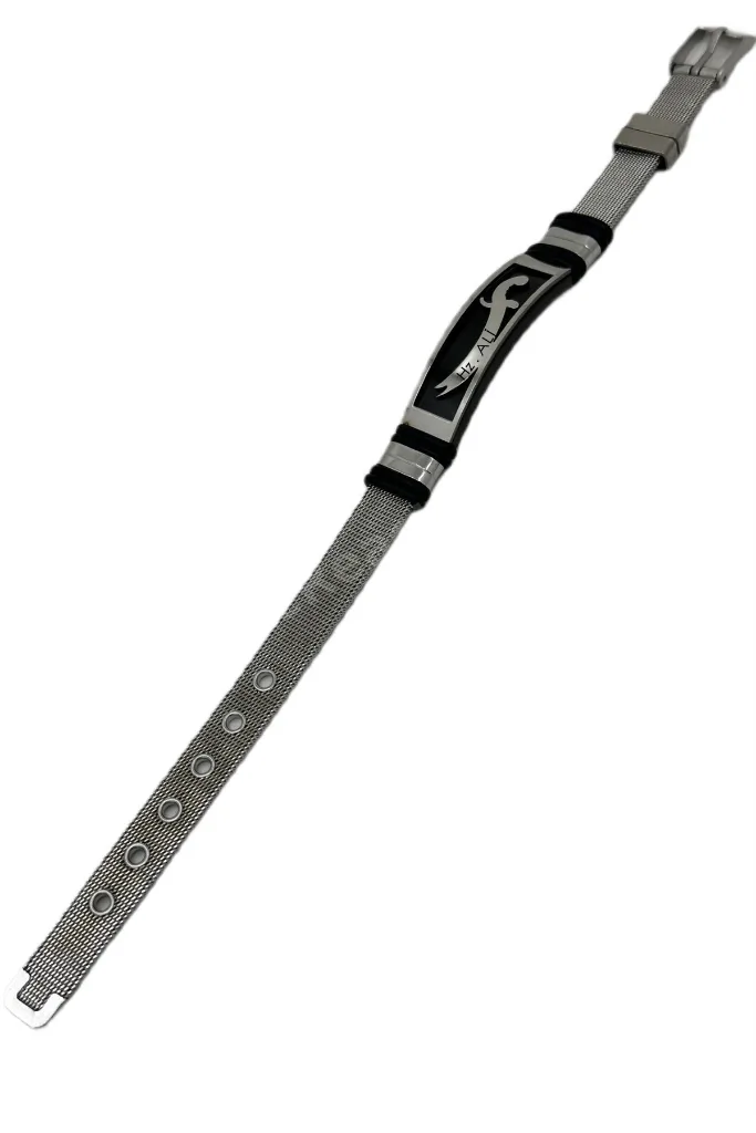 Hz. Ali Zülfikar Kılıcı Kemer Model Erkek Çelik Bileklik scb32