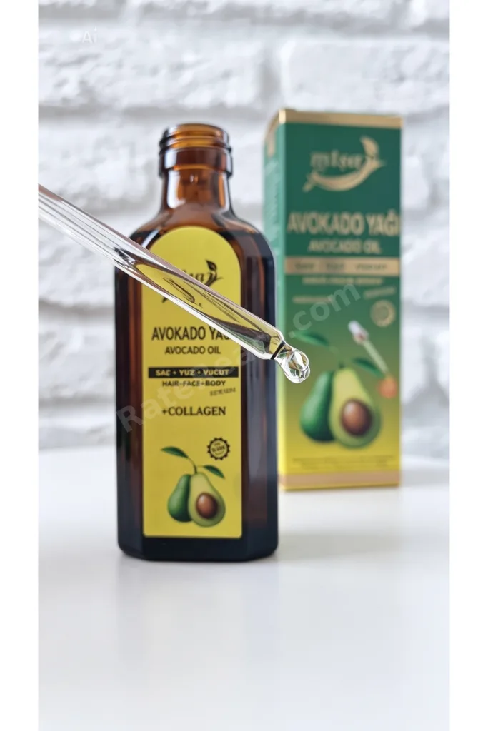 Mişa Avokado Yağı - Saç, Yüz ve Vücut Yağı + Kolajen ,Serum