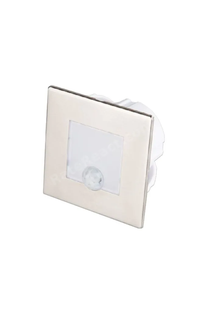 Ct-5173 1.5 Watt Saten Kasa Sensörlü Koridör Armatürü Beyaz