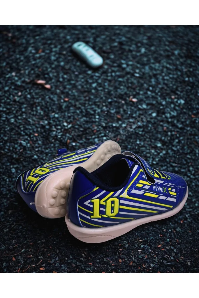 Cırtlı Rugan deri çocuk tırtıklı taban futbol ayakkabısı halısaha ayakkabısı kids soccer shoes