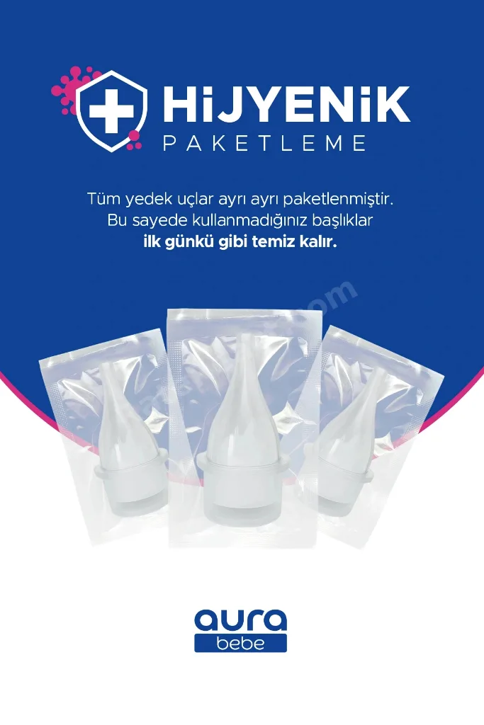 Nasal Burun Aspiratörü Yedek Uç (20 ADET) Tüm Markalara Uyumlu Burun Aspiratör Ucu