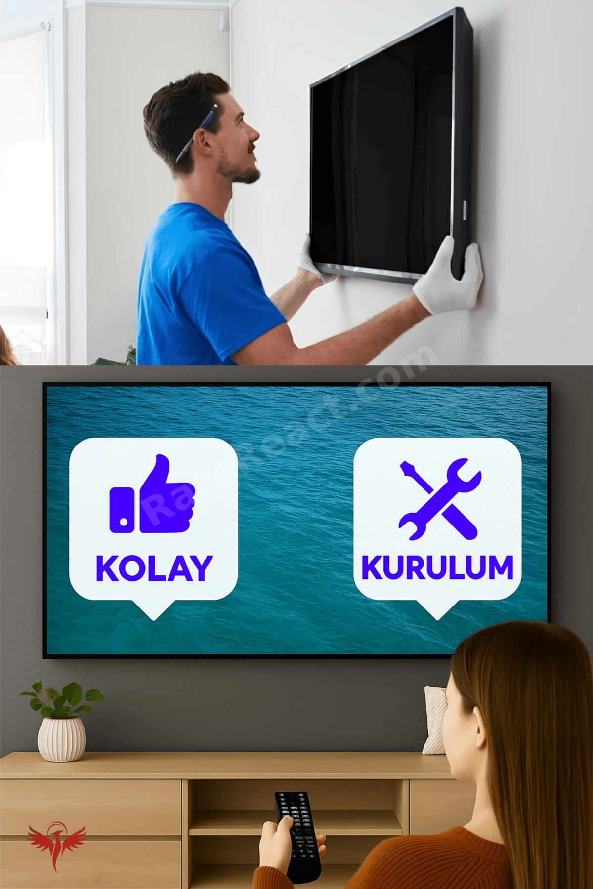 86 İNÇ ASKI APARATI (217 EKRAN) Tüm Marka ve modellerle uyumludur.