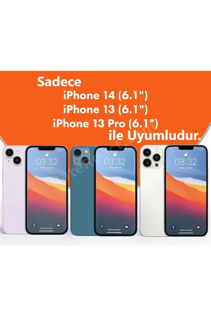 [Guard Hayalet] iPhone 13 Uyumlu Hayalet Özellikli Tam Kaplayan Guard Serisi Cam Ekran Koruyucu