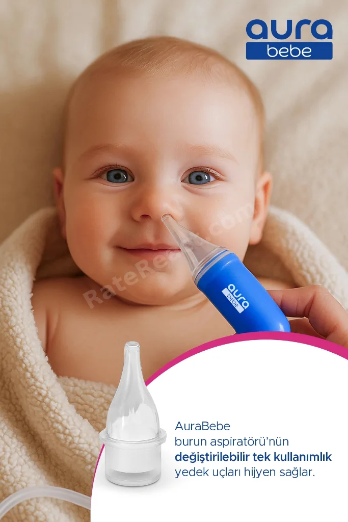 Nasal Burun Aspiratörü Yedek Uç (20 ADET) Tüm Markalara Uyumlu Burun Aspiratör Ucu