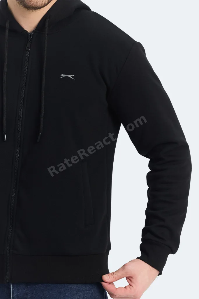 KOZZAX IN Erkek Siyah Sweatshirt