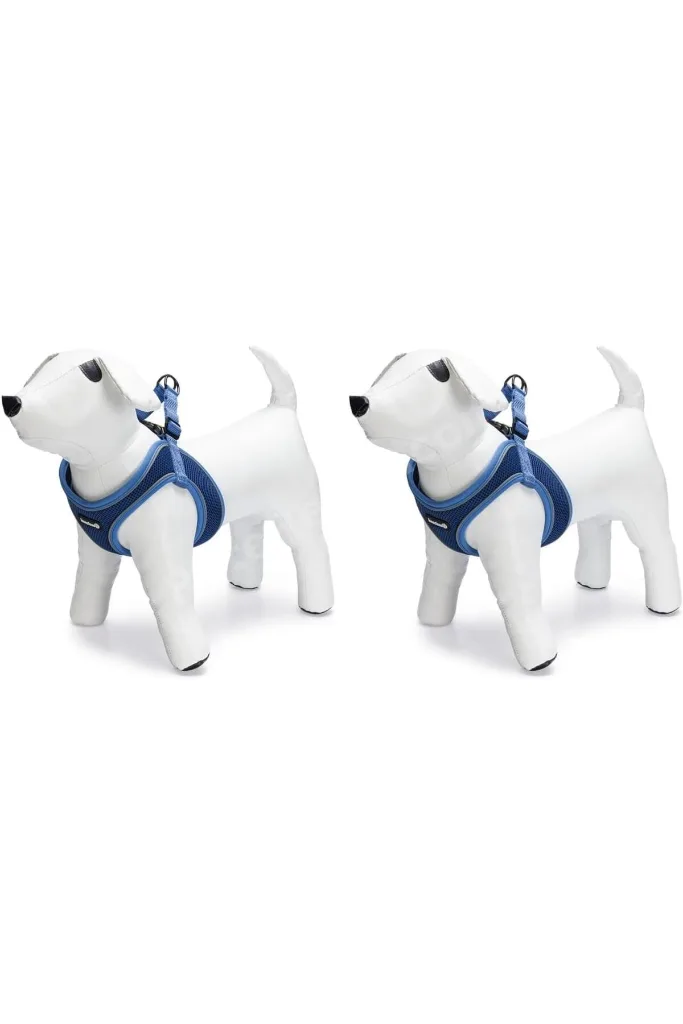 TTKTEKNOLOJİ Köpek Göğüs Tasması, Neopren, Mavi, M, 41-46cm (2 paketi) TTKTEKNOLOJİ 2026 395519