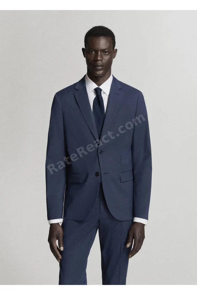 Streç kumaştan süper dar kesim blazer ceket