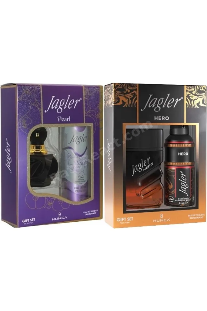 Parfüm Seti (Karma Set) Kadın 60ML Pearl + Deodorant / Erkek 90ML Hero + Deodorant