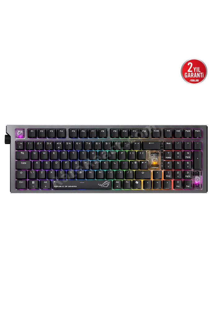 ROG Strix Morph 96 Wireless ROG NX V2 Switch Hotswap RGB Mekanik Kablosuz Türkçe Gaming Klavye