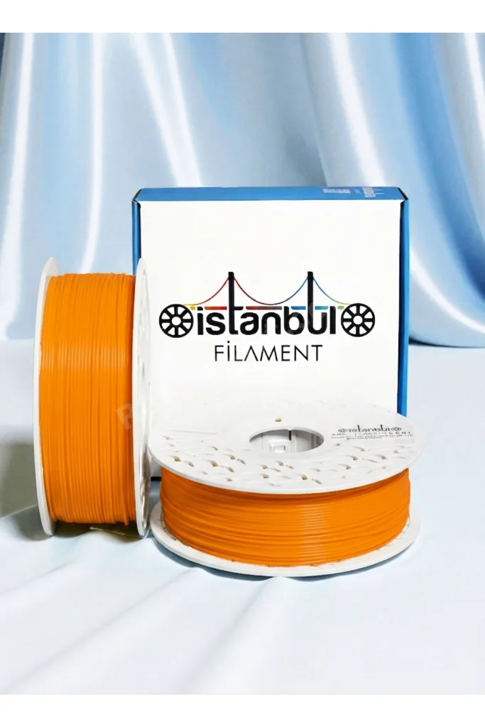 3D Baskı ABS Filament Turuncu 1 kg Ø 1,75MM ± 0,05 mm Bambu Lab Uyumlu
