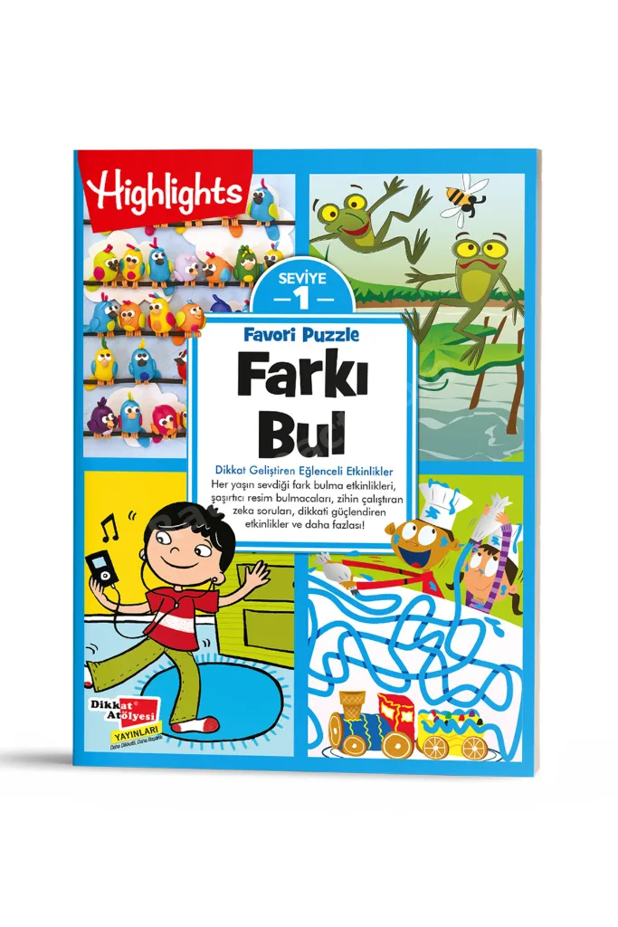 1. Seviye Farkı Bul Dikkat Geliştiren Etkinlikler