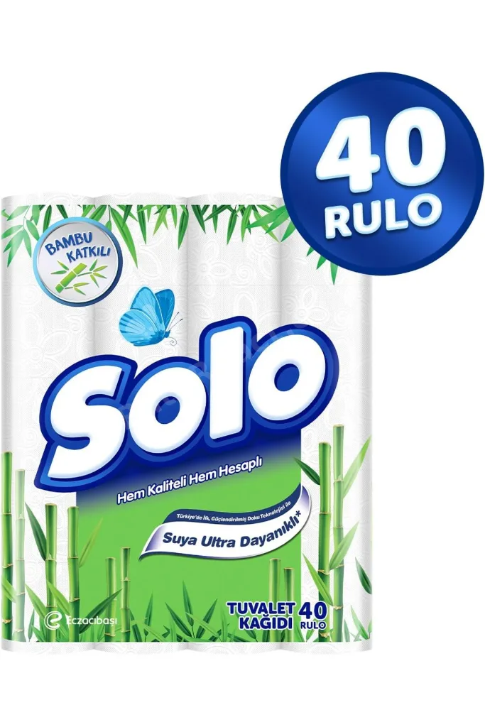 ElivoraSell SOLO Bambu Katkılı Tuvalet Kağıdı 40’lı 1203179
