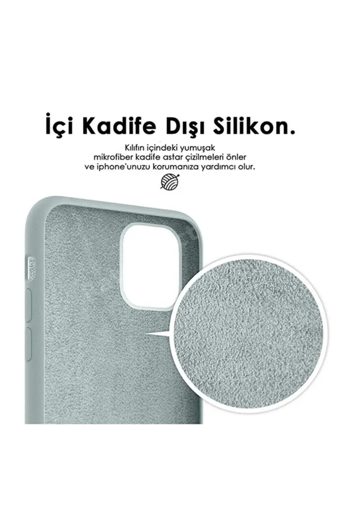 iPhone 17 Pro Max Uyumlu Içi Kadife Lansman Premium Kılıf - Beyaz