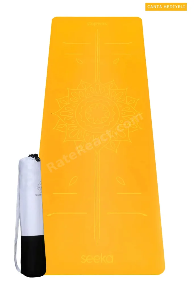 Xl Yoga Matı Sun - Turuncu (210CM X 68CM)