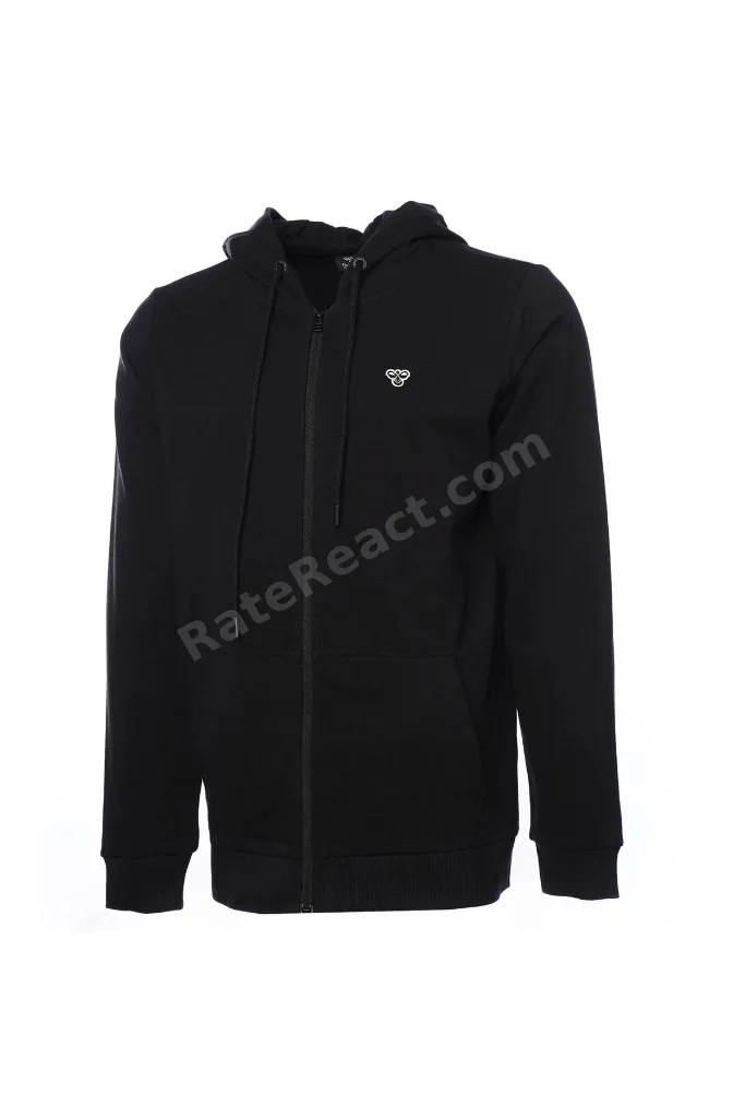 T-IC ICO Fermuarlı Siyah Erkek Sweatshirt 921836-2001