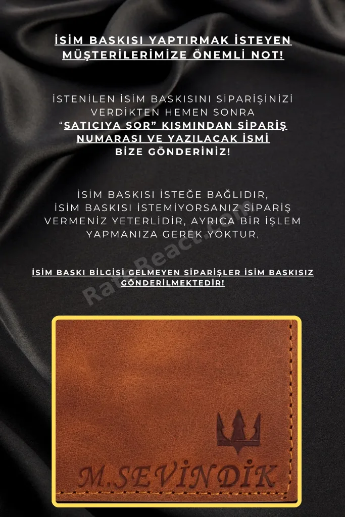 Loop Kişiye Özel İsim Baskılı Hakiki Deri Çanta