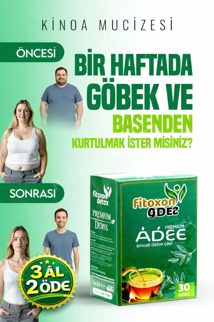 Göbek eriten zayıflama'ya Özel Formül Kinoalı Detox Organik kilo vermeye yardımcı Karışık Çayı 30 adet