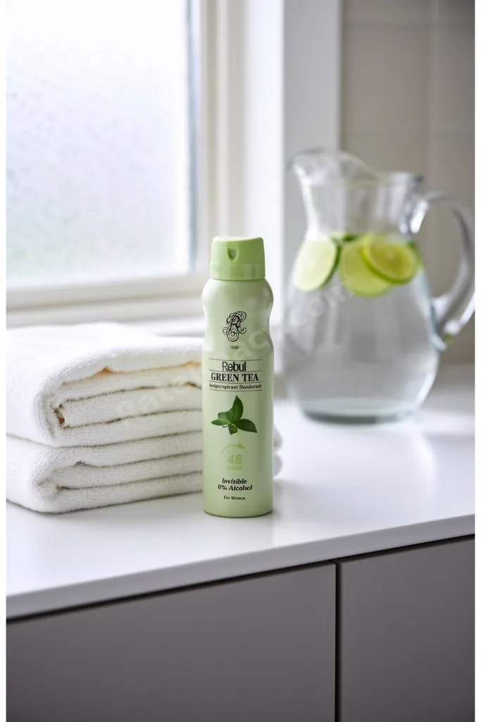 Green Tea Alkolsüz Kadın Deodorant 150 ml - Yeşil Çay Ferahlığı ve Tam Koruma