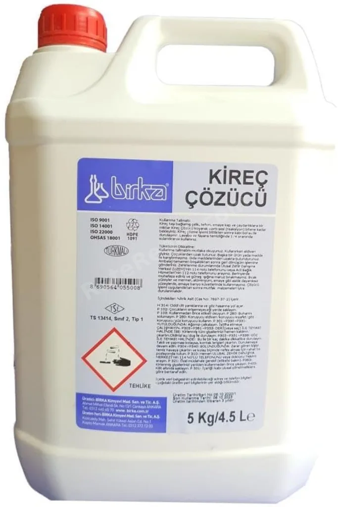 TTKTEKNOLOJİ Birka Kireç Çözücü 5 Kg. TTKTEKNOLOJİ 2026 395519