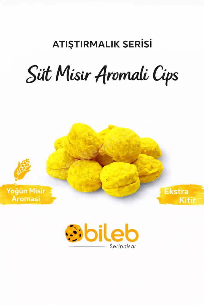 Atıştırmalık Serisi Süt Mısır Aromalı Cips 200 G