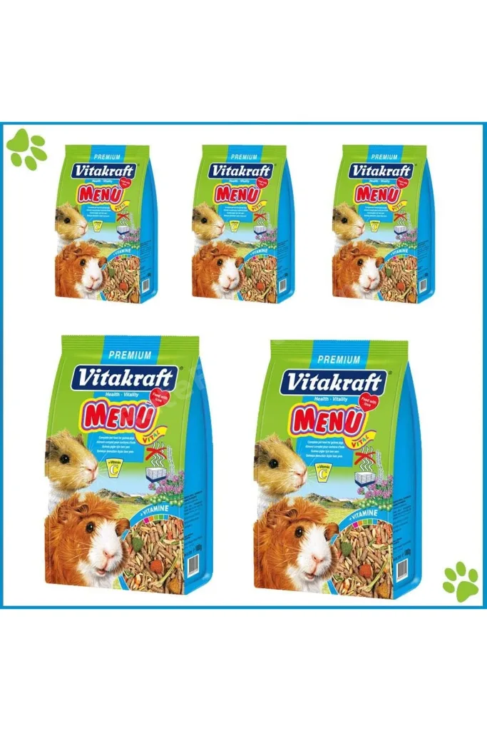 TTKTEKNOLOJİ Vitakraft Menu Guinea Pig Yemi Avantajlı Paket 1000gr x 5 Adet TTKTEKNOLOJİ 2026 395519
