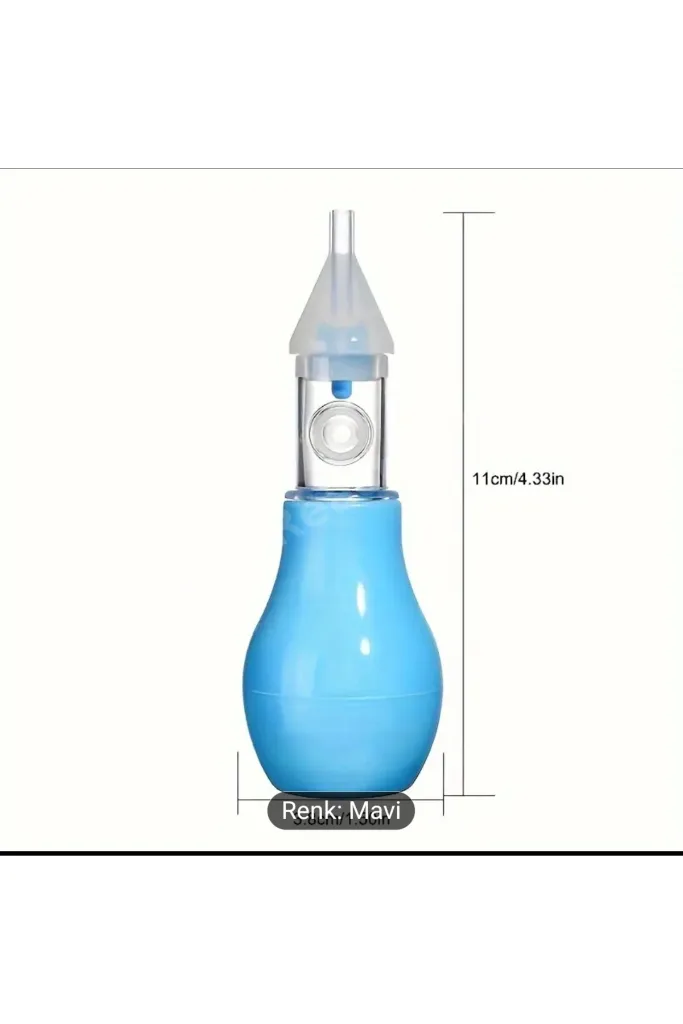 FIRSTCLASS Çocuklar için Burun Aspiratörü, Silikon , Pompa Tipi Balgam Temizleyici