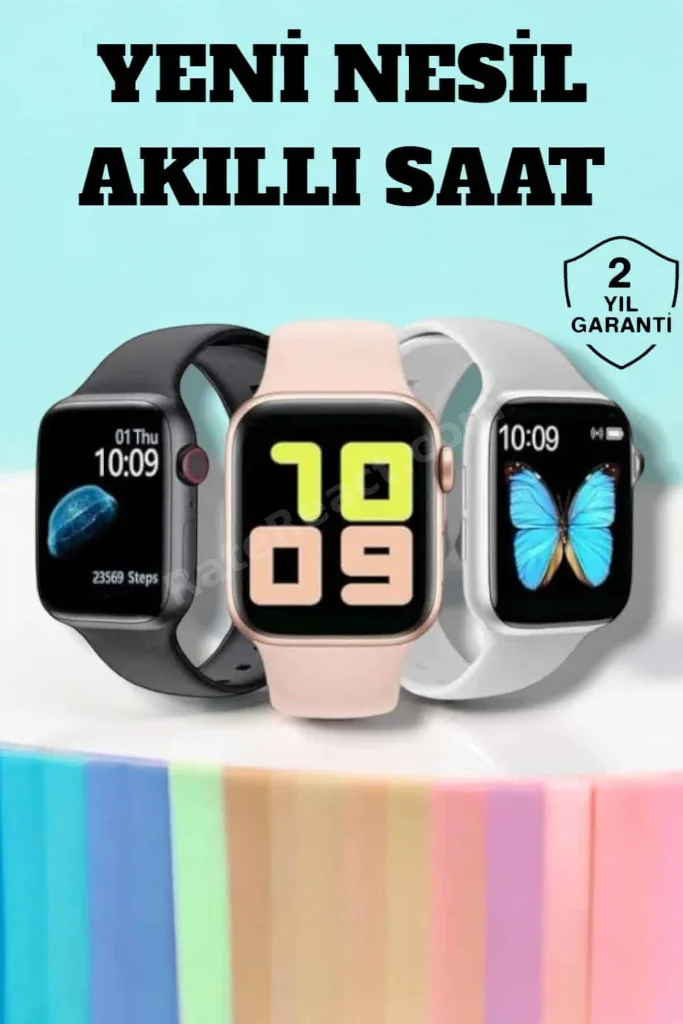 Akıllı Saat Arama Cevaplayan Dokunmatik Ekran Bleutooth Bağlantılı - Lisinya