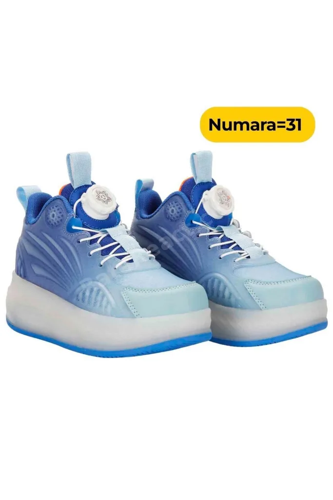 Rising Sports Işıklı Patenli Erkek Spor Ayakkabı 31 Numara