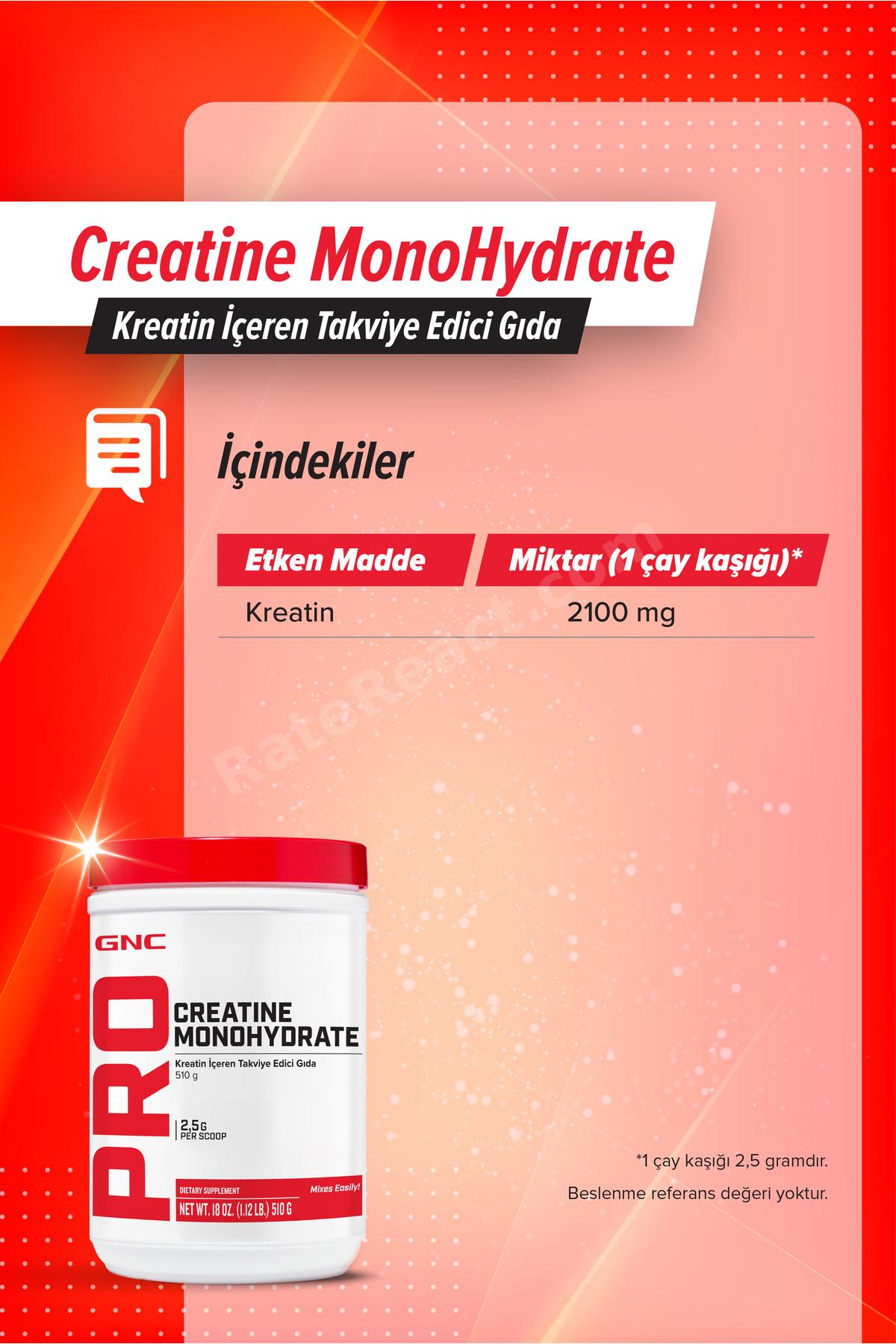 Creatine MonoHydrate – 510 g (100 servis)