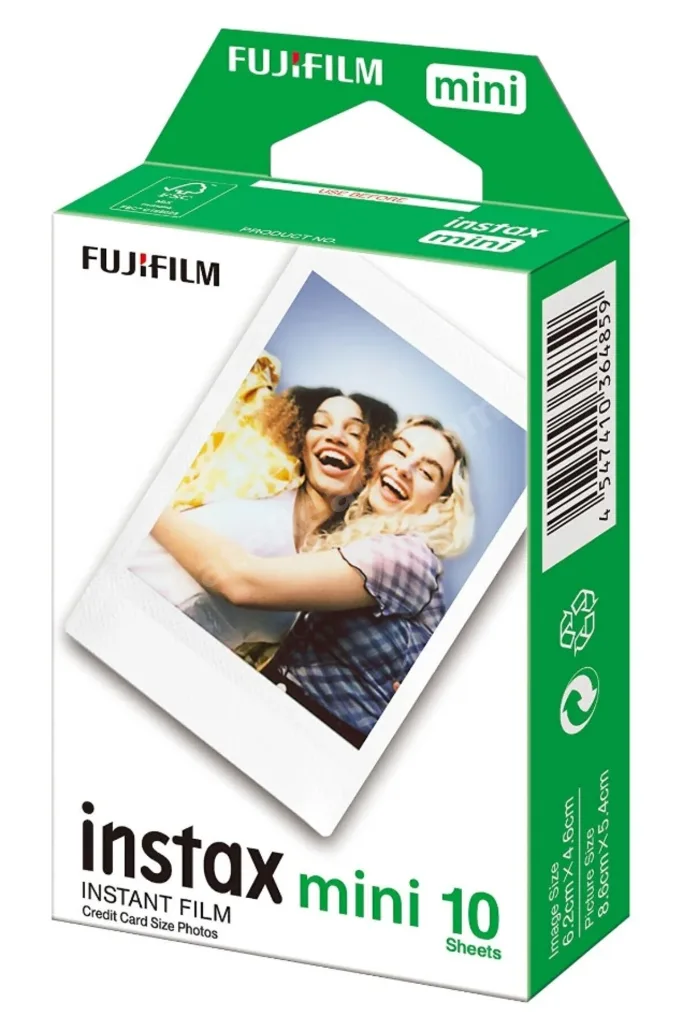 Instax Mini 13 Fotoğraf Makinesi-Büzgülü Kılıf-10'lu Film-64lü PVC Albüm ve Mıknatıslı Çerçeve Seti