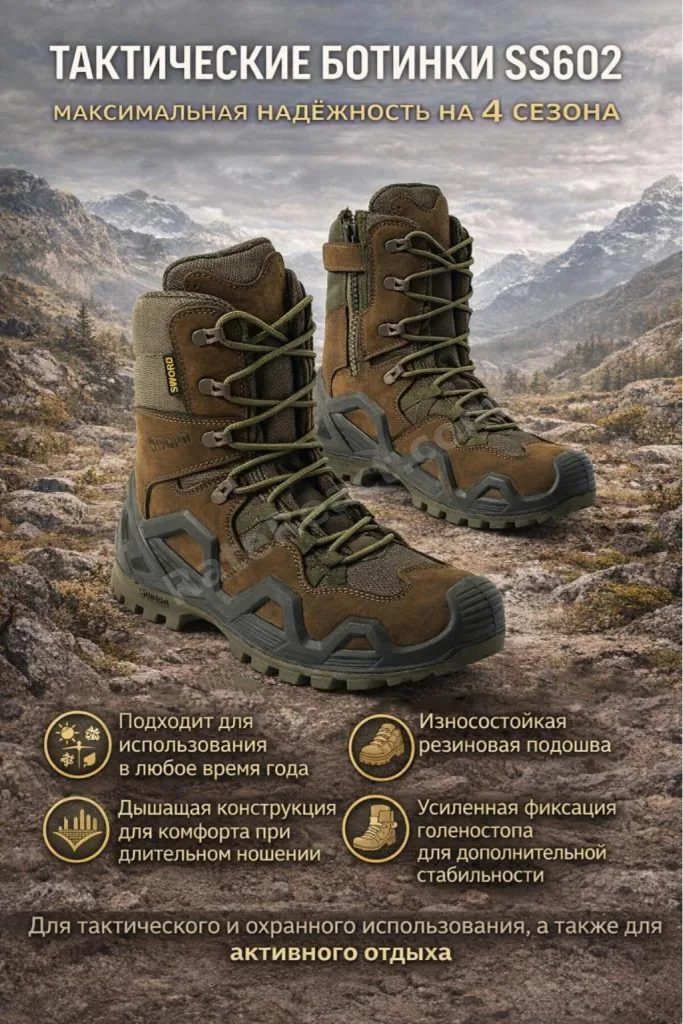 Fermuarlı Outdoor Kadın&Erkek Taktik Askeri Bot ve Postal 4 Mevsim SS602
