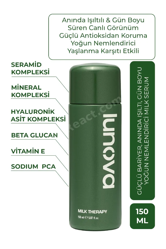 4’lü Bakım Seti | 150 ML Milk Serum, Dewy Glow, Intense Hydration, Glossy Lip Therapy