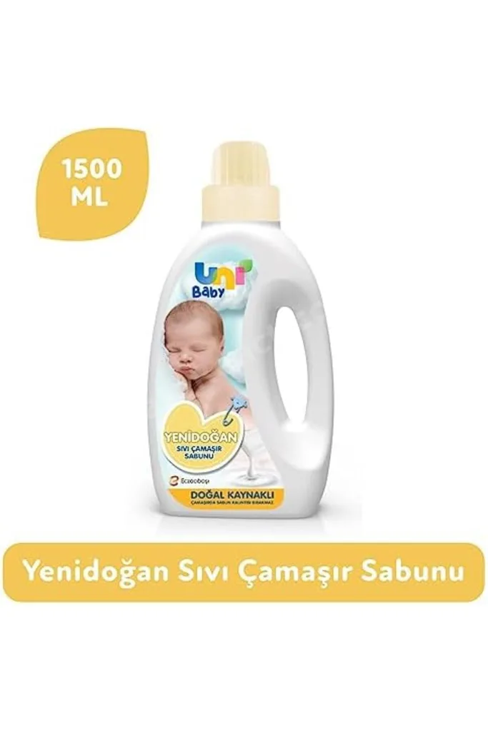 TTKTEKNOLOJİ Uni Baby Yenidoğan Sıvı Çamaşır Sabunu 1500 ml TTKTEKNOLOJİ 2026 395519
