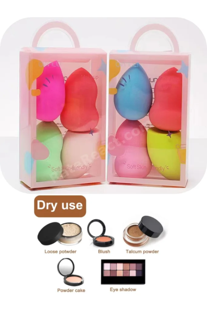 Makyaj Süngeri Beauty Blender Fondöten Kapatıcı Islak Kuru Pürüzsüz Profesyonel Makyaj Krem Süngeri