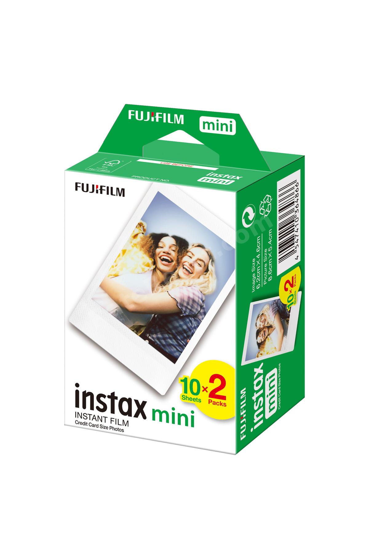 Instax Mini LiPlay Hybrid Matcha Green Fotoğraf Makinesi 20'li Film Çantalı Set