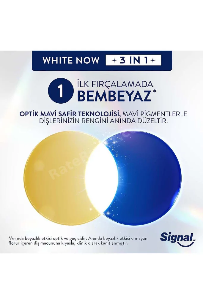 White Now Diş Macunu 3 in 1 Ekstra Işıltı 75 ml x2