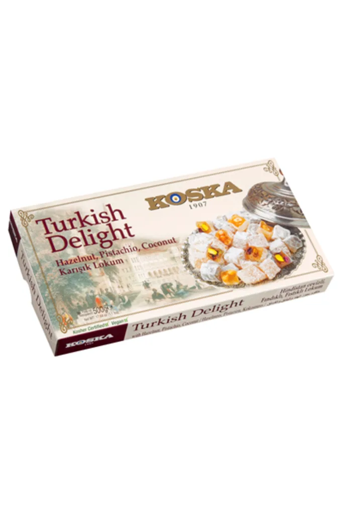 Karışık Çerezli Lokum 500g - Geleneksel Lezzet 4'li Avantaj Paketi
