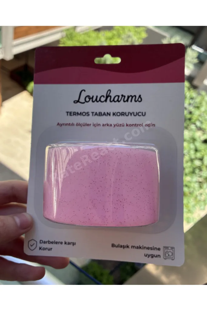 STN Quencher Uyumlu Pembe Simli Termos Tabanı